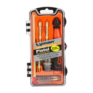 Lyman Essential Pistol Cleaning Kit 22Caliber, 9mm, 40Caliber, 45 ACP