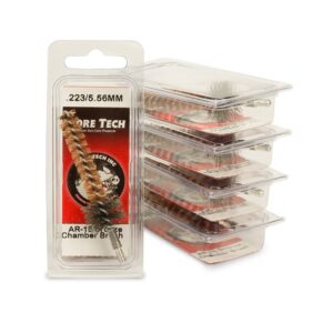 Bore Tech AR-15 / M-16 Chamber Brushes Bronze - 223 Caliber / 5.56mm