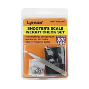 Lyman Shooters Check Weight Set