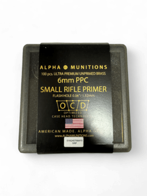 Alpha Munitions Brass - 6mm PPC (100)