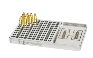 Hornady Aluminum Reloading Block - 30-06,308,Creedmoor (Red Annodized)