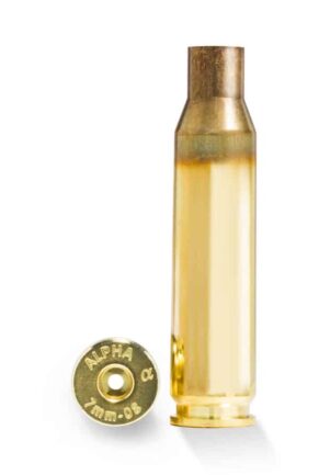 Alpha Munitions Brass - 7mm-08 Remington - Small Rifle Primer Pocket (100)