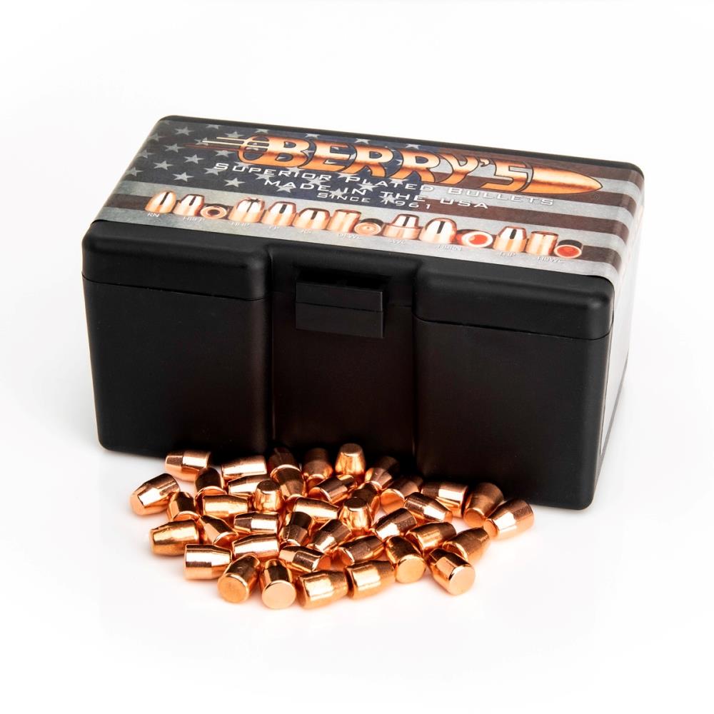 Berry’s Bullets – 9mm (.356) 147 Grain Flat Point (250)