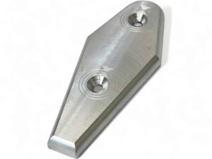 *Warehouse Cleanout Super Sale - Bruno Polished Target Butt Plate (New Style) No Hardware Included
