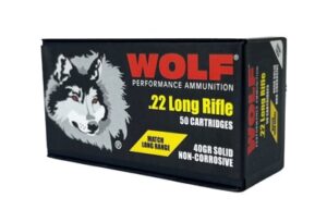 *SUPER SALE* Wolf Rimfire Ammo .22 LR Match Long Range (50)
