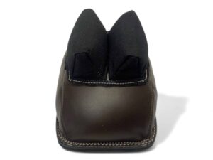 Edgewood Rear Bag - Bruno Model - Short Height - Black 2" Height No Spread Ears - FILLED