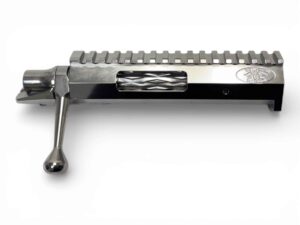 BAT Action Model MST - Right Bolt - Left Load - Right Eject (Dual Port) - 1.4" Octagon - Magnum .55 Boltface - Roller Cocking Piece for Smooth Operation - Diamond Flutes - W/Ejector - Sako Extractor - Polished SS - Integral Recoil Lug - Integral 20 MOA Picatinny Rail