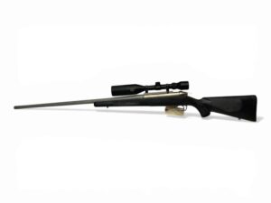 USED Weatherby Mk V Rifle - 340 Weatherby Mag - Cosmetic Wear on Stock - With Simmons 2.8-10x44 Scope (Has Scratches)