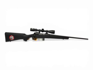 NEW Savage Model 11 Rifle - 204 Ruger - Right Bolt Right Port Action - Accutrigger - With Nikon 3-9 Scope - Small Scratch on Scope - Scrape on Butt of Stock
