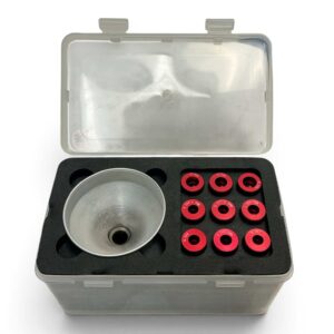 *PURCHASED IN ESTATE* USED Hornady Powder Funnel Kit with 6 Inserts
