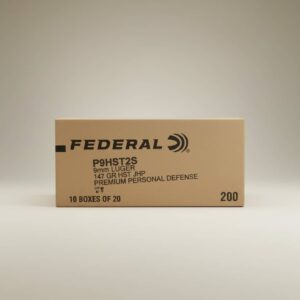 *Warehouse Cleanout Super Sale - Federal Loaded Ammo 9mm Luger 147 Grain - HST JHP - CASE OF 200 ROUNDS