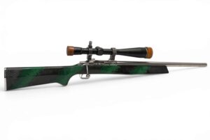 BRAND NEW Light Varmint Benchrest Rifle built by Lester Bruno - BAT B Action, Flavio Whisper Trigger, Krieger Barrel, McMillan Bruno Carbon Fiber Stock - With NEW Brackney Converted 45x Leupold