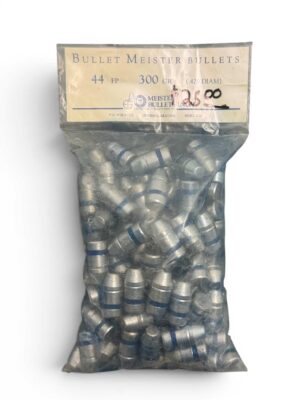*PURCHASED IN ESTATE* Bullet Meister Bullets - 44 Caliber .429 - 300 Grain Flat Point - BAG OF 100 BULLETS