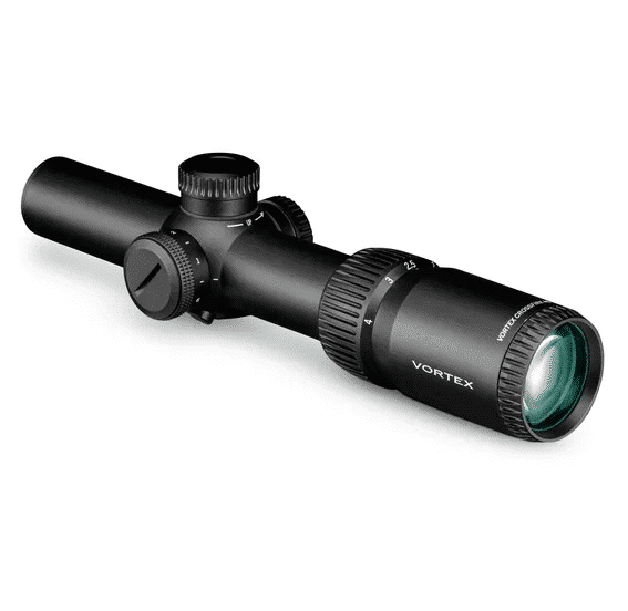 Vortex Scope - Crossfire HD - 1-4x24mm - SFP - Illuminated Dead-Hold 2A BDC MOA Reticle