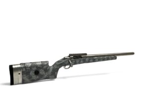 USED 22 Nosler Rifle - BAT Model B Right Bolt Right Port Action with Picatinny Rail - McMillan Kestros Stock with Adjustable Cheekpiece and 3 Way Adjustable Butt Pad - Jewell Trigger - 28" Krieger 1.250x1.250" Straight Barrel - Test Fired Barrel Only