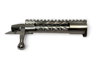 BAT Action Model HR (Long) - Right Bolt - Right Port REPEATER - 1.350" Round - Standard 308 Family .48 Boltface - Spiral Flutes - W/Ejector - M-16 Extractor - Polished SS - Integral Recoil Lug - Integral 20 MOA Picatinny Rail