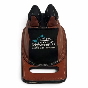 Edgewood Rear Bag - EDGEbag Flat Top Minigater ( Extra Short ) - Cordura Ears 2" Height, 3/4" Spread - With Grab Handle - FILLED