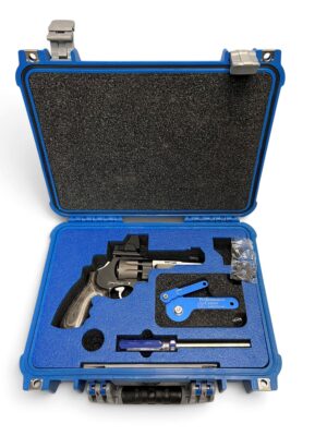 BRAND NEW Smith and Wesson Performance Center Model 327 Jerry Miculek Edition Revolver - 9mm - With 8 MOA Vortex Compdot Sight, Custom Cut Pelican 1450 Hard Case + Accessories - Selling on Consignment 4% Credit/Debit Fee Applies